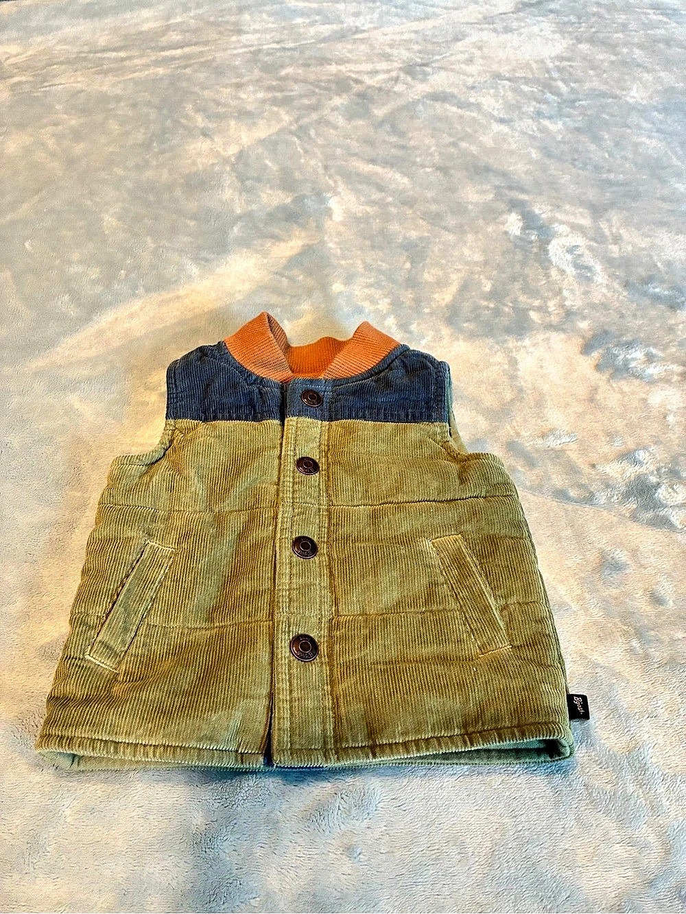 Baby B'gosh Corduroy Vest Baby 3M Like New